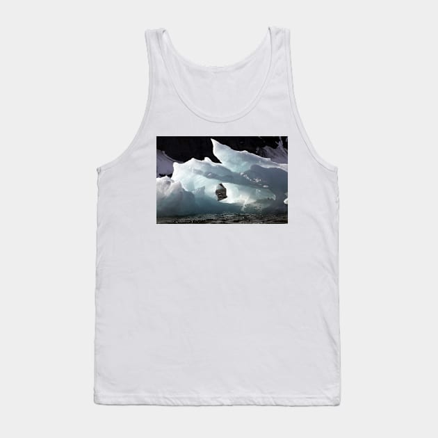 Icebergs Ahead Tank Top by JohnDalkin